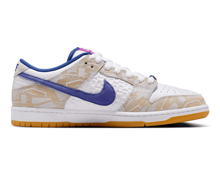 Men's Dunk Low Ãƒâ€”Rayssa Leal White Blue Purple Shoes