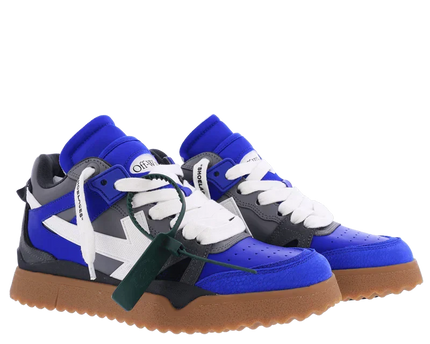 Men's Off White Men Mid -Top Sponge Sneaker In Blue