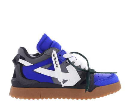 Men's Off White Men Mid -Top Sponge Sneaker In Blue