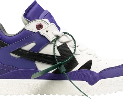Men's Off White Men Mid -Top Sponge Sneaker In Purple