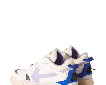 Men's Off White Men Mid -Top Sponge Sneaker In White Lilac