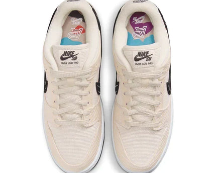 Men's SB Dunk Low x Albino & Preto Pearl White Shoes