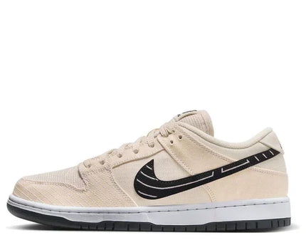 Men's SB Dunk Low x Albino & Preto Pearl White Shoes