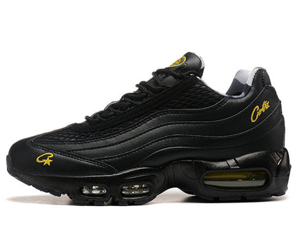 Men's Corteiz x Nike Air Max 95 Black Honey Shoes