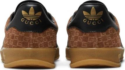 Men's Adidas x Gucci Gazelle Square GG Monogram Shoes