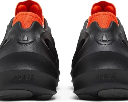Men's adiFOM Q Black Imperial Orange Shoes