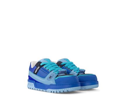 Men's Louis Vuitton LV Maxi Trainers Blue 2 Shoes