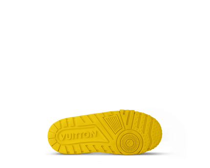 Men's Louis Vuitton LV Maxi Trainers Yellow Shoes