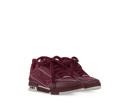 Men's Louis Vuitton LV Skate Trainers Bordeaux Shoes