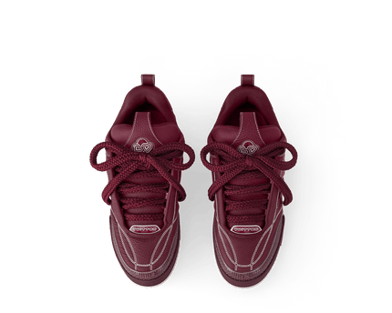 Men's Louis Vuitton LV Skate Trainers Bordeaux Shoes