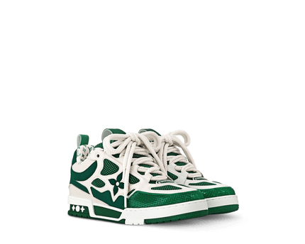 Men's Louis Vuitton LV Skate Trainers Green Shoes