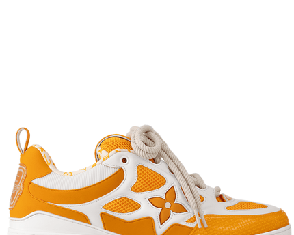 Men's Louis Vuitton LV Skate Trainers Yellow Shoes