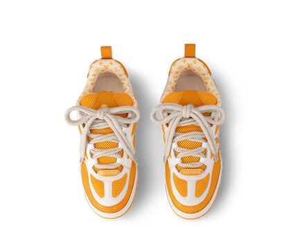Men's Louis Vuitton LV Skate Trainers Yellow Shoes