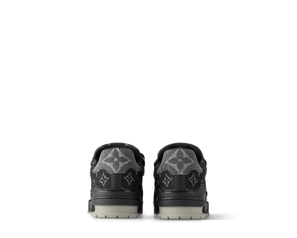 Men's Louis Vuitton LV Trainers Black Shoes