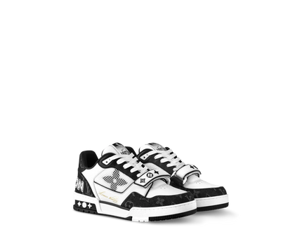 Men's Louis Vuitton LV Trainers Black 2 Shoes