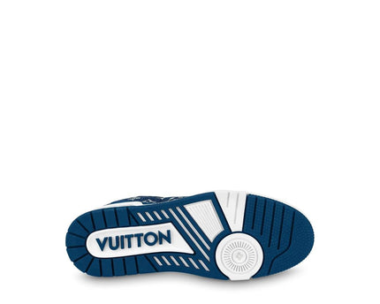 Men's Louis Vuitton LV Trainers Blue Shoes