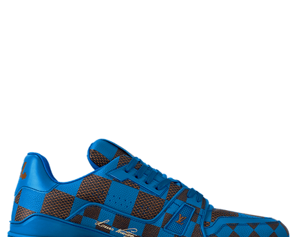 Men's Louis Vuitton LV Trainers Blue 2 Shoes