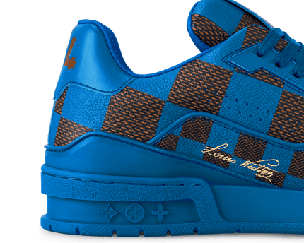 Men's Louis Vuitton LV Trainers Blue 2 Shoes