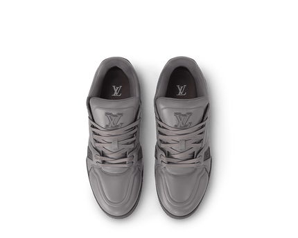 Men's Louis Vuitton LV Trainers Grey Shoes
