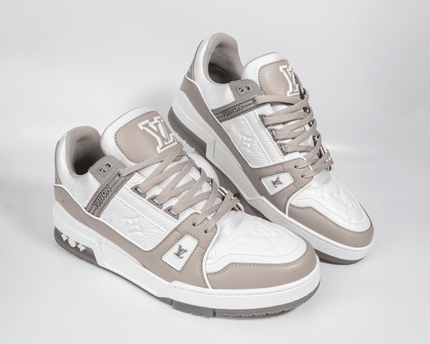 Men's Louis Vuitton LV Trainers Grey 2 Shoes