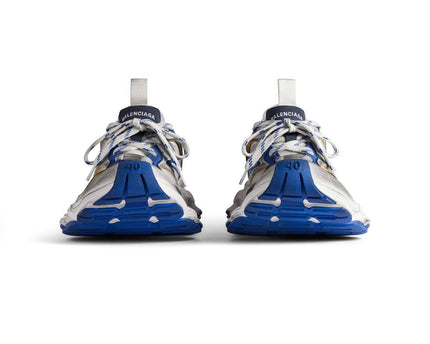 Men's Cargo Sneaker In Grey White Blue