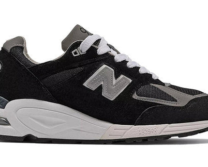 Men's New Balance 990v2 Black Grey Shoes