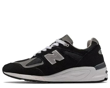 Men's New Balance 990v2 Black Grey Shoes