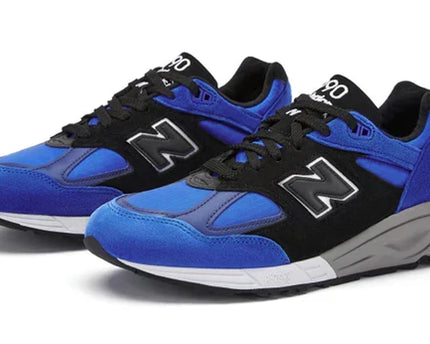 Men's New Balance 990v2 Blue Suede Shoes