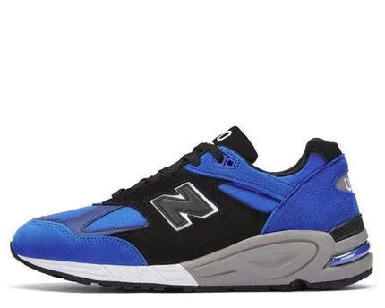 Men's New Balance 990v2 Blue Suede Shoes