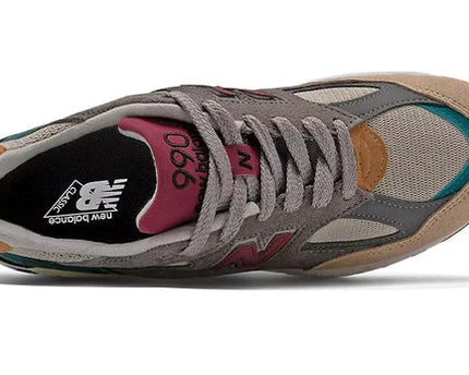 Men's New Balance 990v2 Grey Multi Shoes