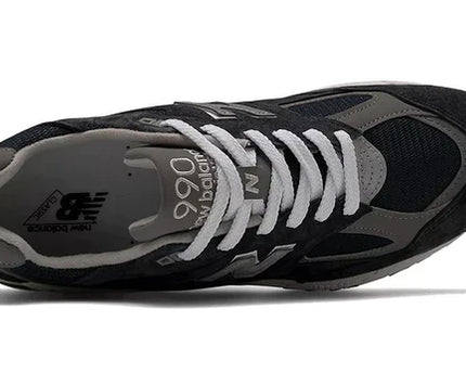 Men's New Balance 990v2 Navy Shoes
