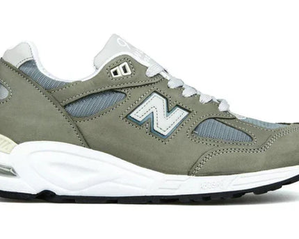 Men's New Balance 990v2 Steel Blue Shoes