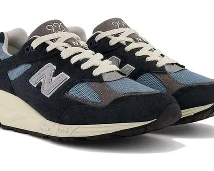 Men's New Balance Teddy Santis x 990v2 Navy Shoes