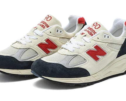 Men's New Balance Teddy Santis x 990v2 Navy Sea Salt Shoes