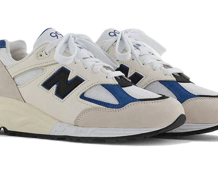 Men's New Balance Teddy Santis x 990v2 White Blue Shoes
