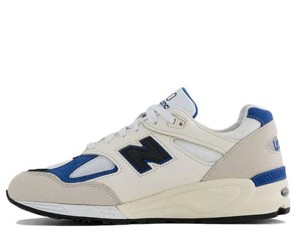 Men's New Balance Teddy Santis x 990v2 White Blue Shoes