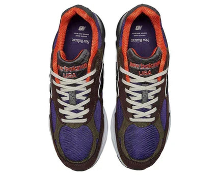 Men's New Balance Teddy Santis x 990v3 Brown Purple Shoes