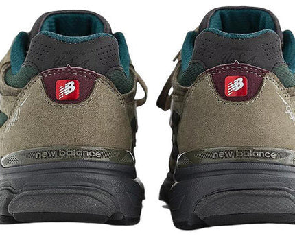 Men's New Balance Teddy Santis x 990v3 Green Purple Shoes