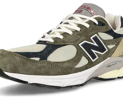 Men's New Balance Teddy Santis x 990v3 Olive Shoes