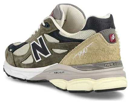 Men's New Balance Teddy Santis x 990v3 Olive Shoes