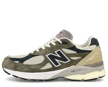 Men's New Balance Teddy Santis x 990v3 Olive Shoes