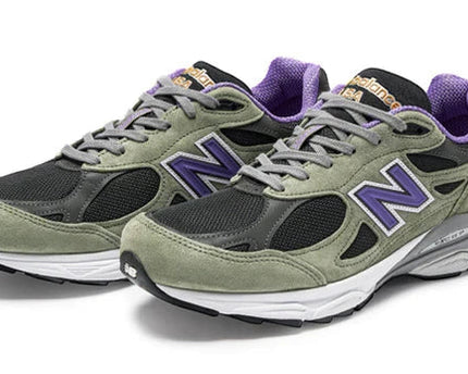 Men's New Balance Teddy Santis x 990v3 Olive Leaf Shoes