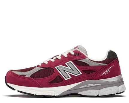 Men's New Balance Teddy Santis x 990v3 Scarlet Marblehead Shoes