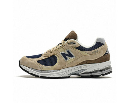 Men's New Balence 2002R Beige Navy Blue Shoes