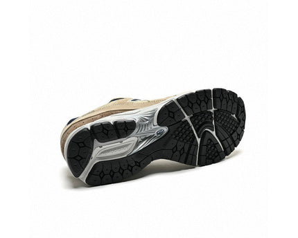 Men's New Balence 2002R Beige Navy Blue Shoes