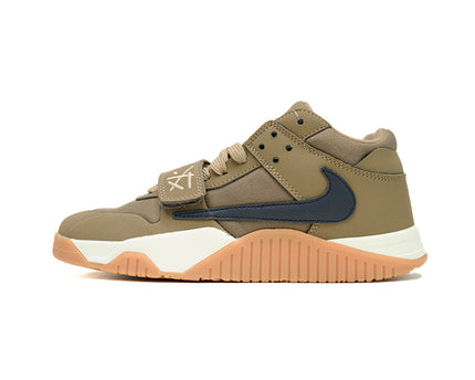 Men's Travis Scott x Jordan Cut the Check Khaki Shoes