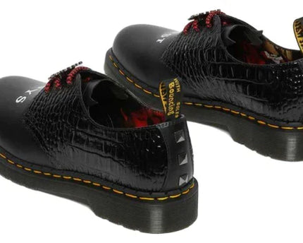 Boys Leather Oxford Black Shoes