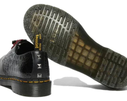 Boys Leather Oxford Black Shoes