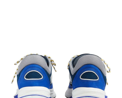 Men's Gucci Run Lace-Up Blue Sneakers