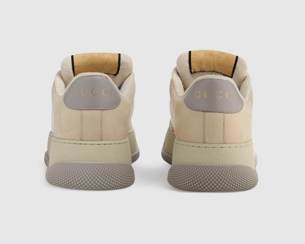 Men's Gucci Screener White GG Canvas Shoes